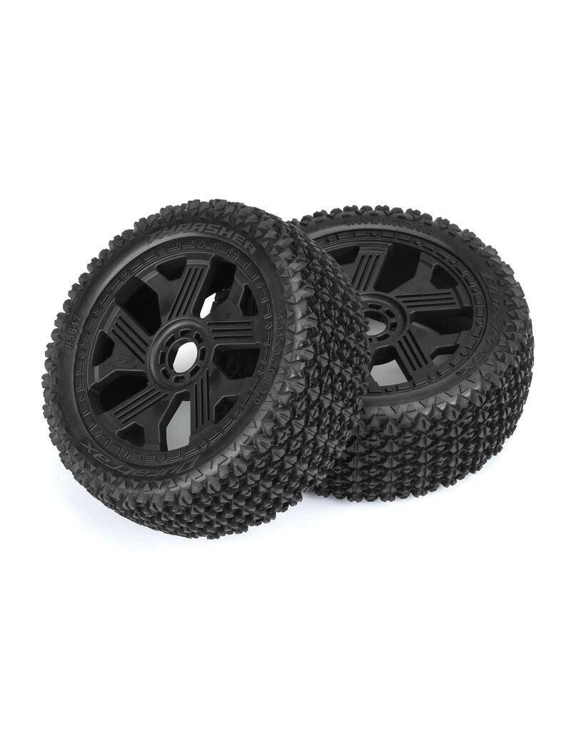 DURATRAX DTX564710 THRASHER OFF ROAD 1/8 BUGGY MOUNTED ON RIPPER WHEELS (2)
