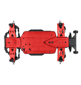 PROLINE RACING PRO640007 BASH ARMOR REAR SUSPENSION ARMS FOR ARRMA 3S RED