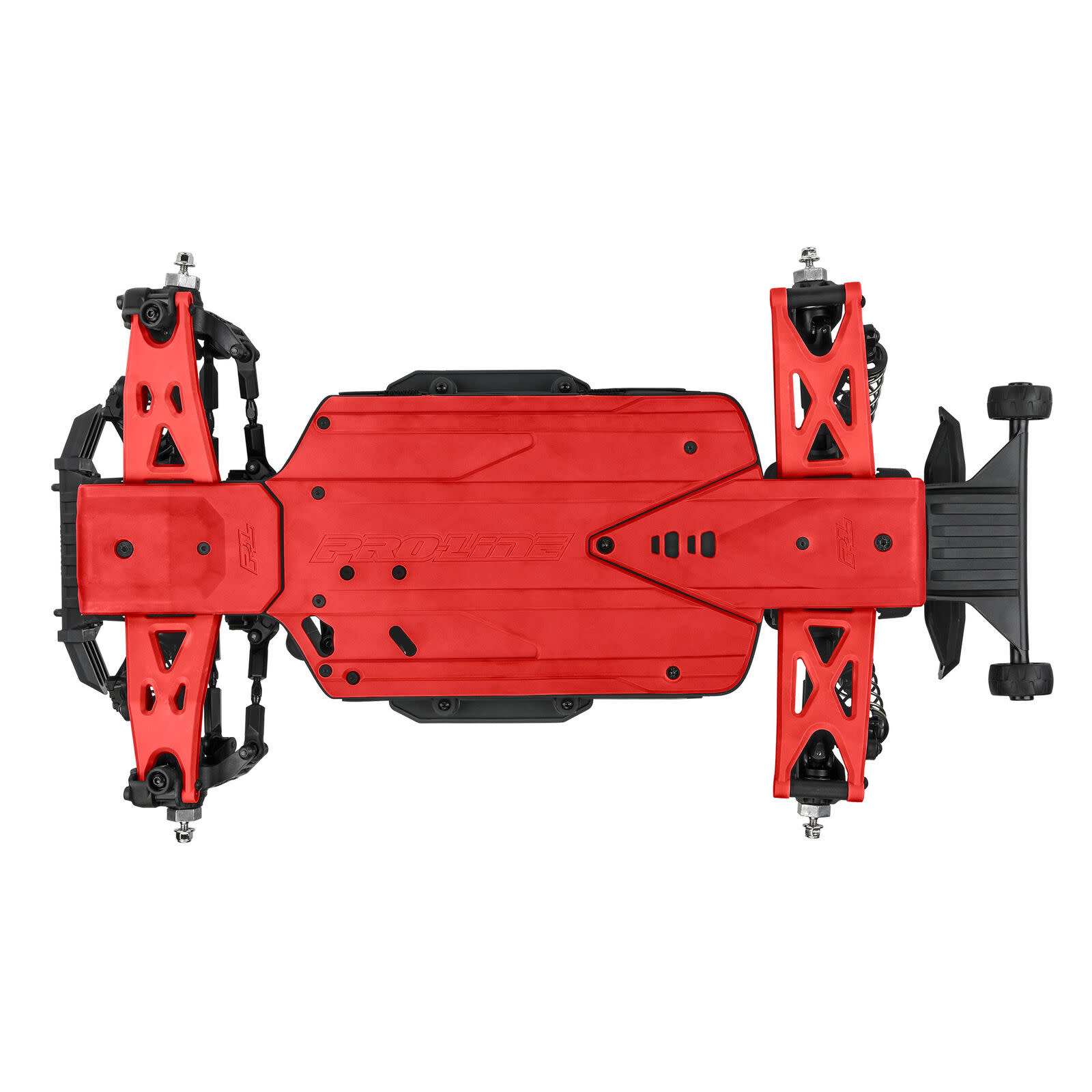 PRO640007 BASH ARMOR REAR SUSPENSION ARMS FOR ARRMA 3S RED