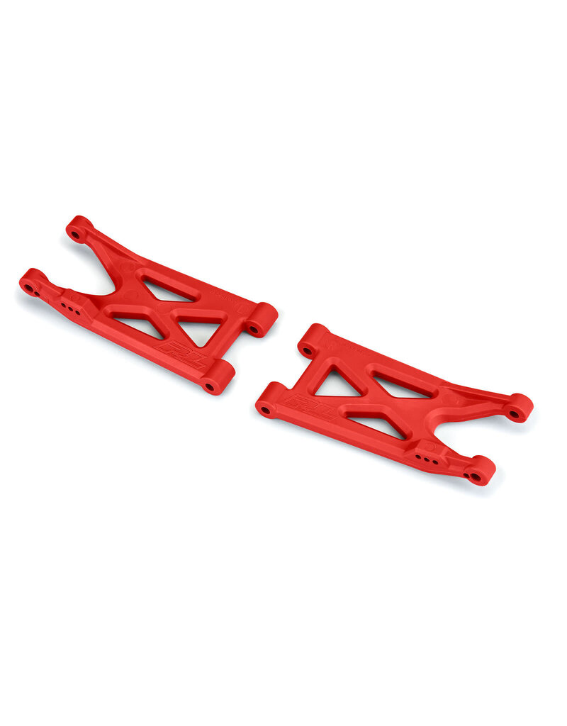 PROLINE RACING PRO640007 BASH ARMOR REAR SUSPENSION ARMS FOR ARRMA 3S RED