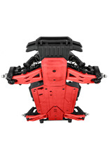 PROLINE RACING PRO640007 BASH ARMOR REAR SUSPENSION ARMS FOR ARRMA 3S RED