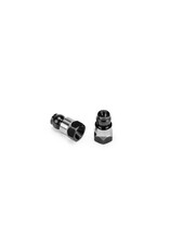 JCONCEPTS JCO5160-2  RC10B7/B7D 10MM FIN TITANIUM REAR STAND-OFF (BLACK) (2)
