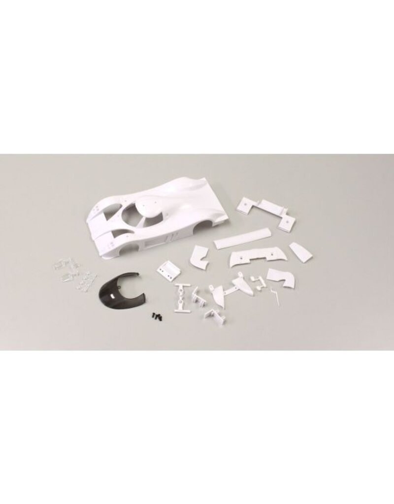 KYOSHO KYOMZN158 TOYOTA GT-ONE TS020 BODY SET NON DECORATION: WHITE
