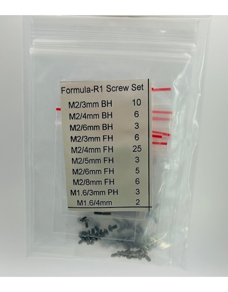 MWX PERFORMANCE MWX R1-OS-200 R1/F1 SCREW SET