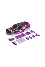 ARRMA ARA402350 GORGON PAINTED DECALED TRIMMED BODY SET PURPLE
