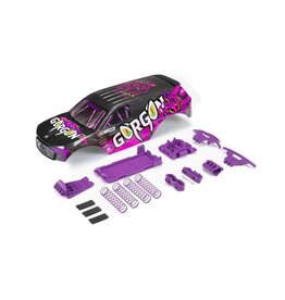ARRMA ARA402350 GORGON PAINTED DECALED TRIMMED BODY SET: PURPLE