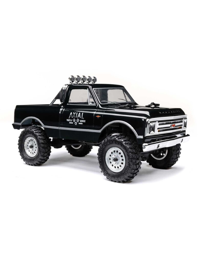 AXIAL AXI00001V2T4 SCX24 1967 CHEVROLET C10 4WD TRUCK RTR: BLACK