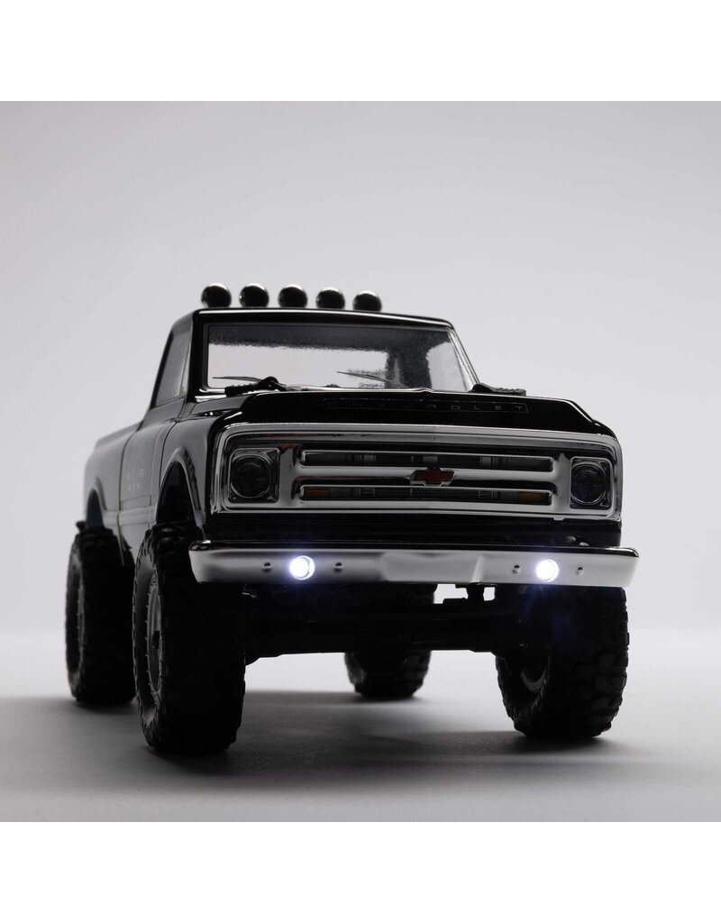 AXIAL AXI00001V2T4 SCX24 1967 CHEVROLET C10 4WD TRUCK RTR: BLACK