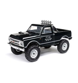 AXIAL AXI00001V2T4 SCX24 1967 CHEVROLET C10 4WD TRUCK RTR: BLACK