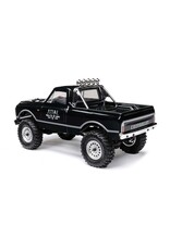 AXIAL AXI00001V2T4 SCX24 1967 CHEVROLET C10 4WD TRUCK RTR: BLACK