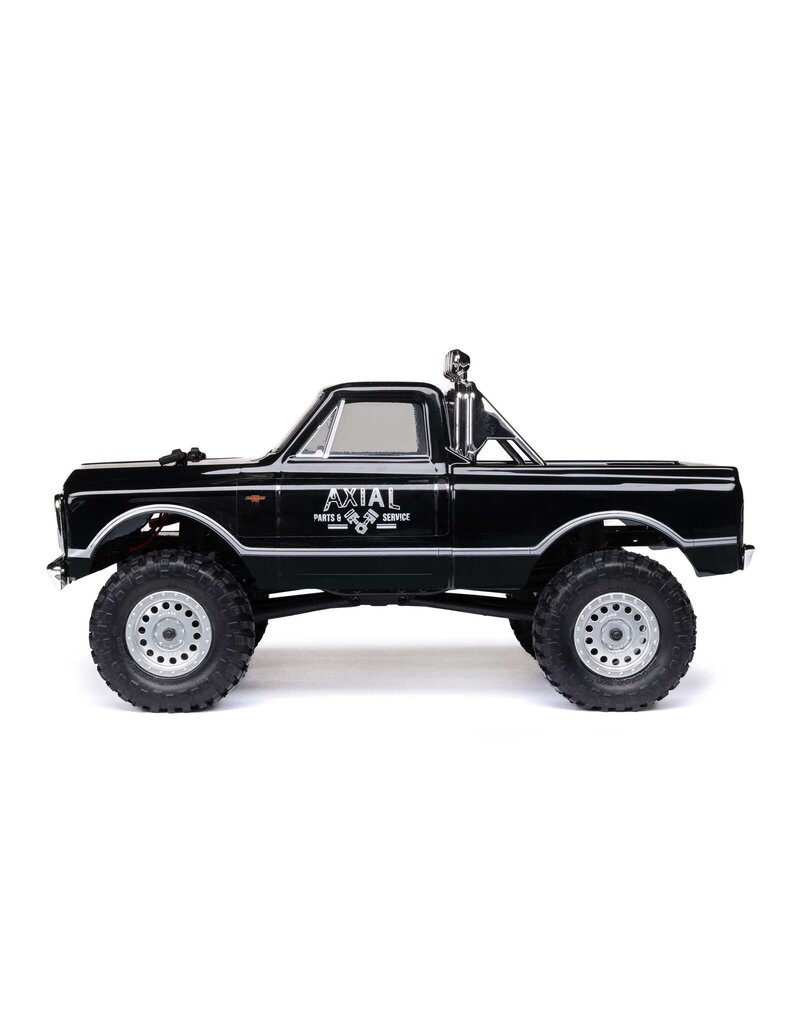 AXIAL AXI00001V2T4 SCX24 1967 CHEVROLET C10 4WD TRUCK RTR: BLACK