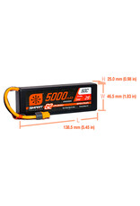 SPEKTRUM SPMX52S50H3 2S LIPO 7.4V 5000MAH 50C SMART G2 HARDCASE BATTERY: IC3