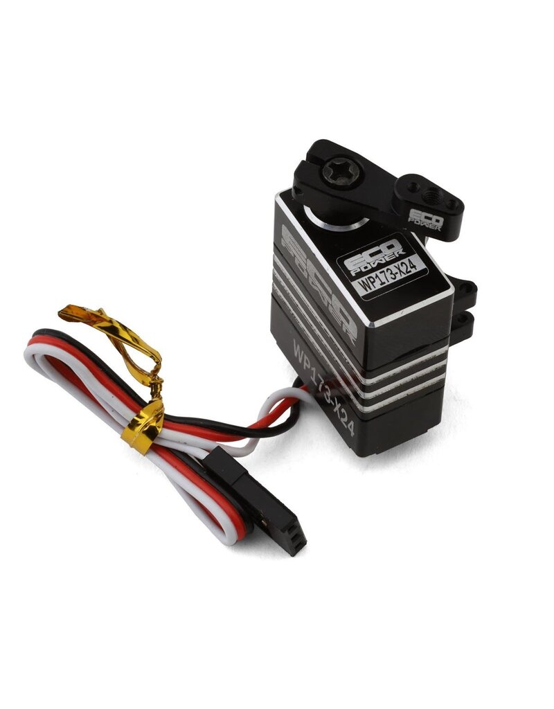 ECOPOWER ECP-173-X24 WP173 ALUMINUM DIGITAL MICRO SERVO DIRECT FIT FOR AXIAL SCX24 (HV)
