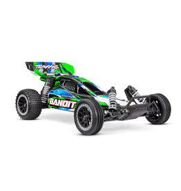 TRAXXAS TRA24254-8-GRN BANDIT 1/10 USB-C HD