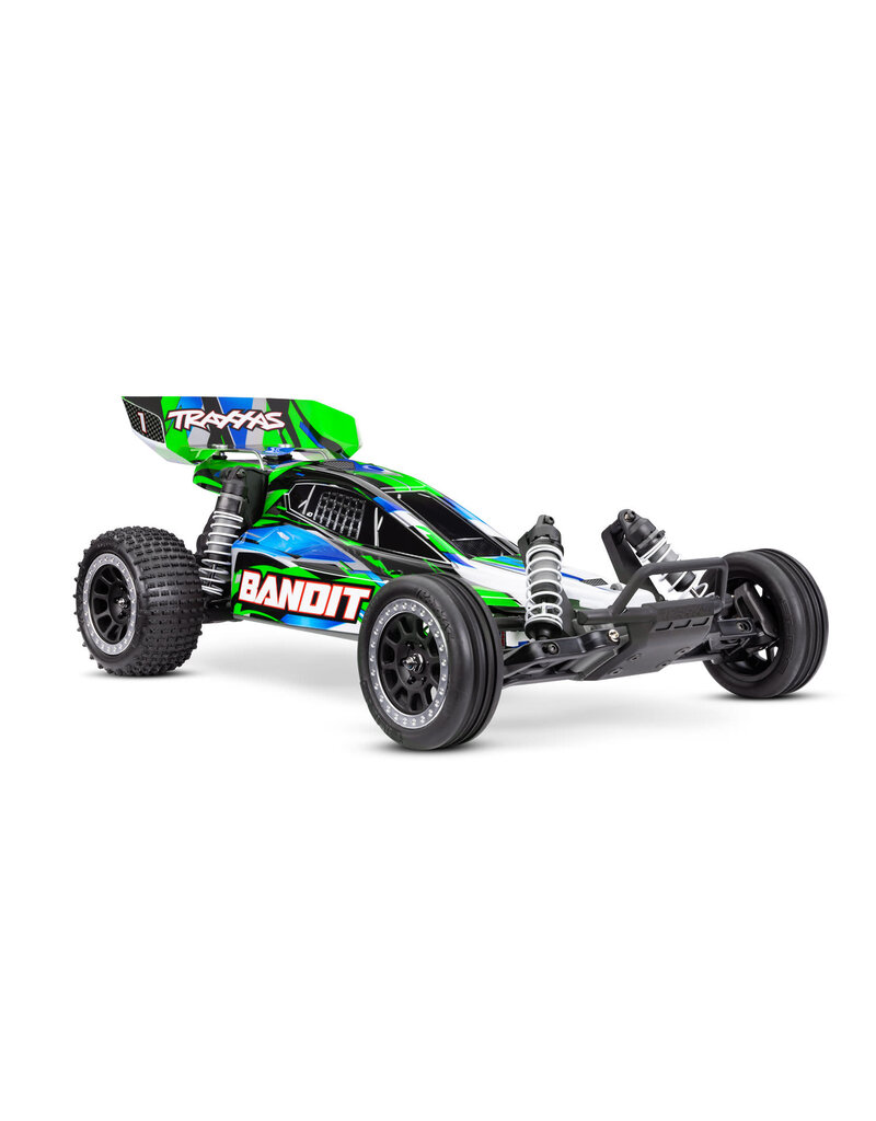 TRAXXAS TRA24254-8-GRN BANDIT 1/10 USB-C HD