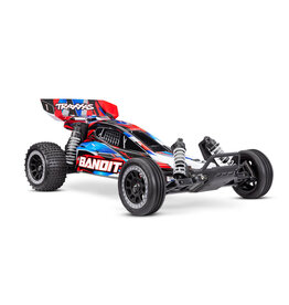 TRAXXAS TRA24254-8-RED BANDIT 1/10 USB-C HD