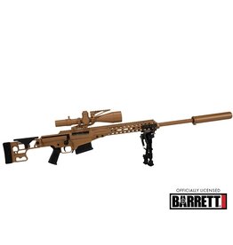 GOAT GUN GOAMK22-TAN  MINIATURE 1/4 SCALE DIE-CAST BARRETT MK22 MODEL KIT (TAN)