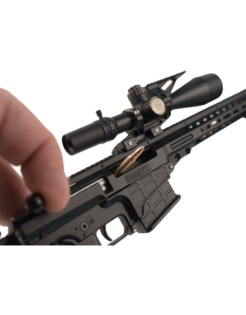GOAT GUN GOAMK22-BLACK  MINIATURE 1/4 SCALE DIE-CAST BARRETT MRAD MODEL KIT (BLACK)