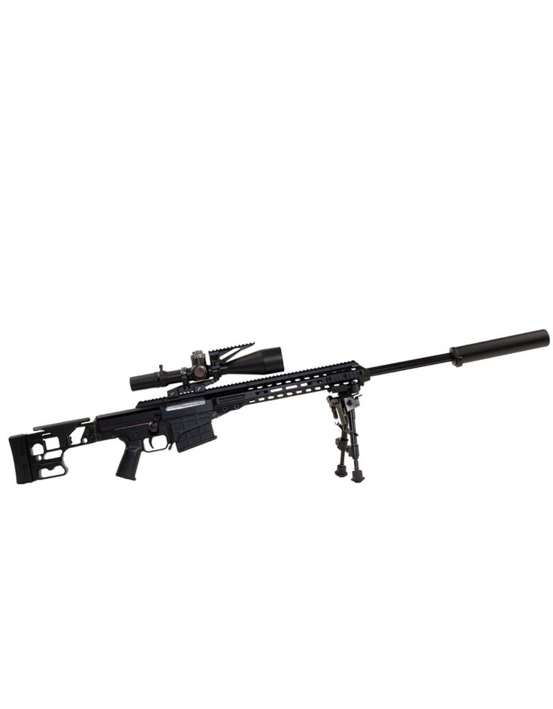 GOAT GUN GOAMK22-BLACK  MINIATURE 1/4 SCALE DIE-CAST BARRETT MRAD MODEL KIT (BLACK)