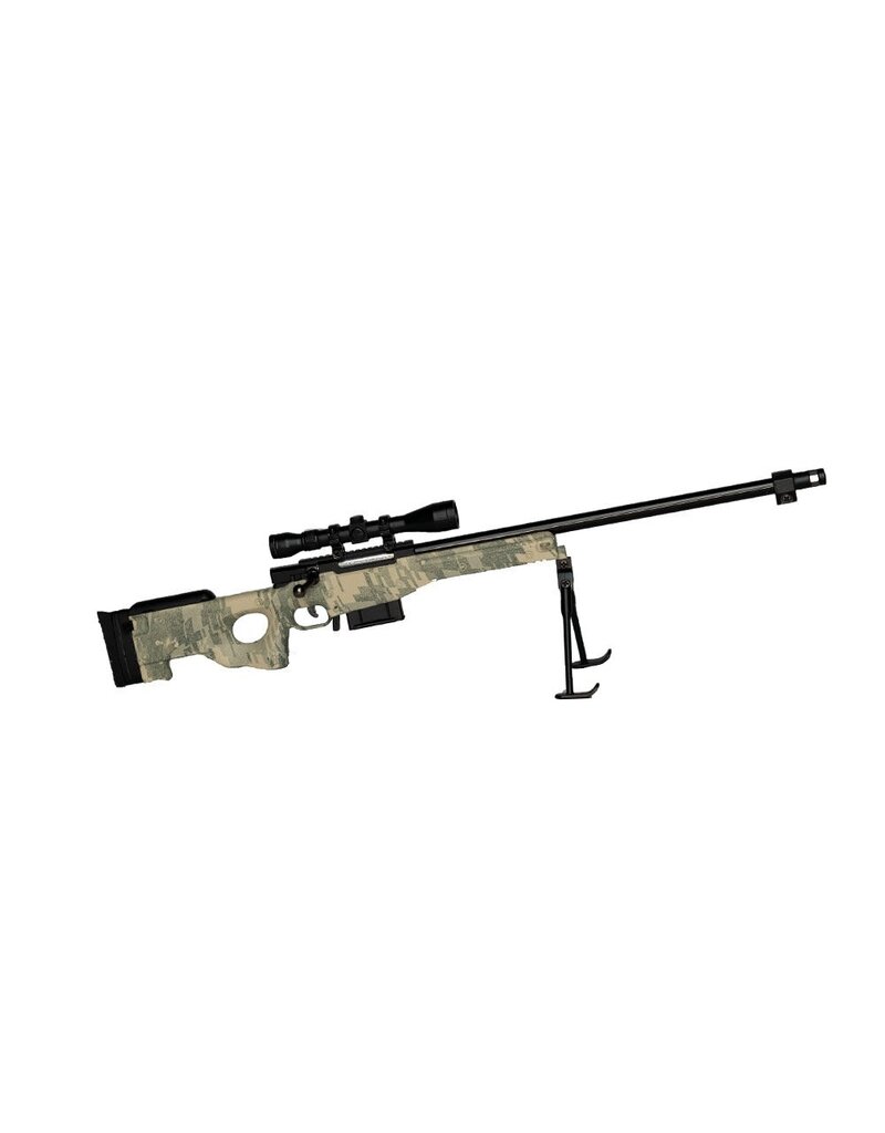 GOAT GUN GOASR-CAMO MINIATURE 1/4 SCALE DIE-CAST AWM SR MODEL KIT (CAMO)