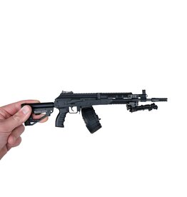 GOAT GUN GOARPK-BLACK MINIATURE 1/3 SCALE DIE-CAST RPK LMG MODEL KIT (BLACK)