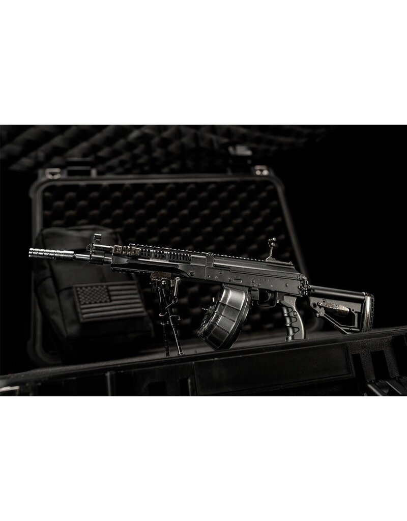 GOAT GUN GOARPK-BLACK MINIATURE 1/3 SCALE DIE-CAST RPK LMG MODEL KIT (BLACK)