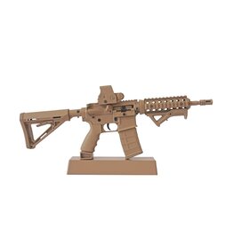 GOAT GUN GOAAR-COYOTE MINIATURE 1/3 SCALE DIE-CAST AR15 MODEL KIT (COYOTE)