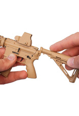 GOAT GUN GOAAR-COYOTE MINIATURE 1/3 SCALE DIE-CAST AR15 MODEL KIT (COYOTE)