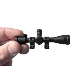 GOAT GUN GOA16X-SCOPE  MINIATURE SCALE ACCESSORY 16X SCOPE (AR/.50) (BLACK)