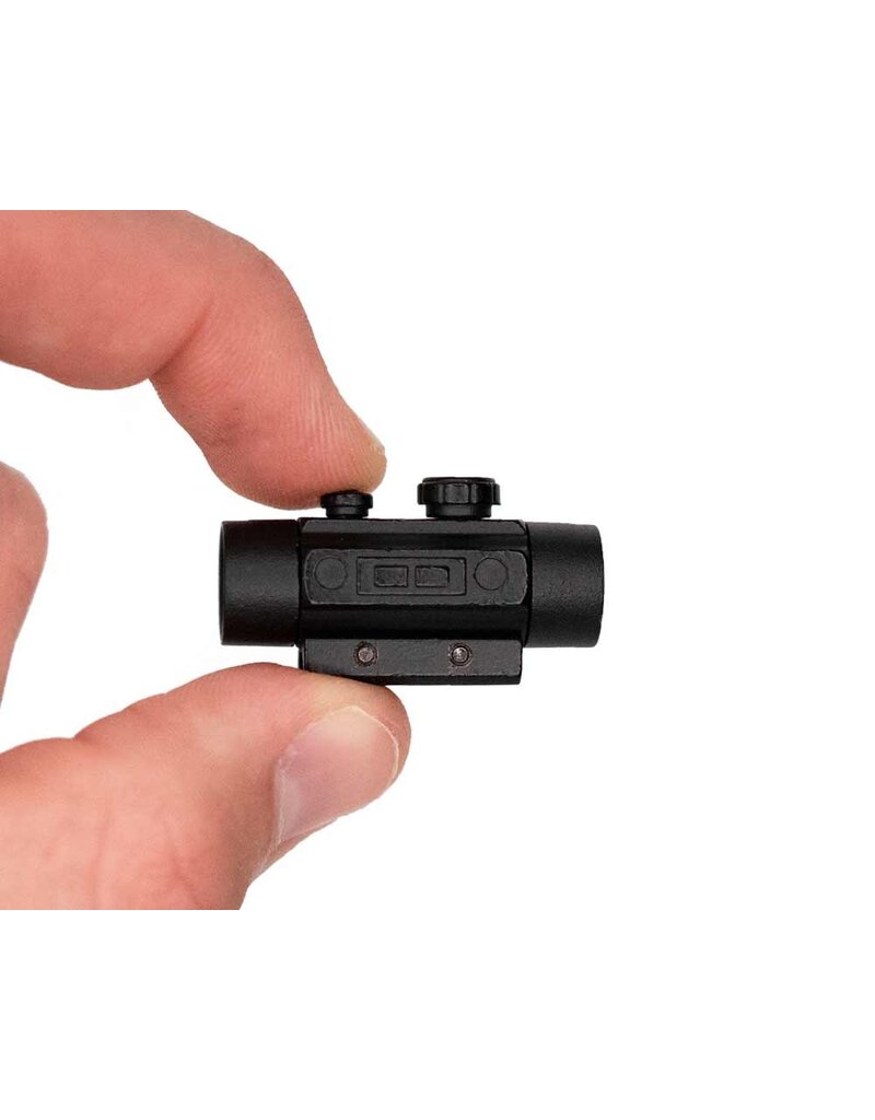 GOAT GUN GOARED-DOT  MINIATURE SCALE ACCESSORY RED DOT SIGHT (BLACK)