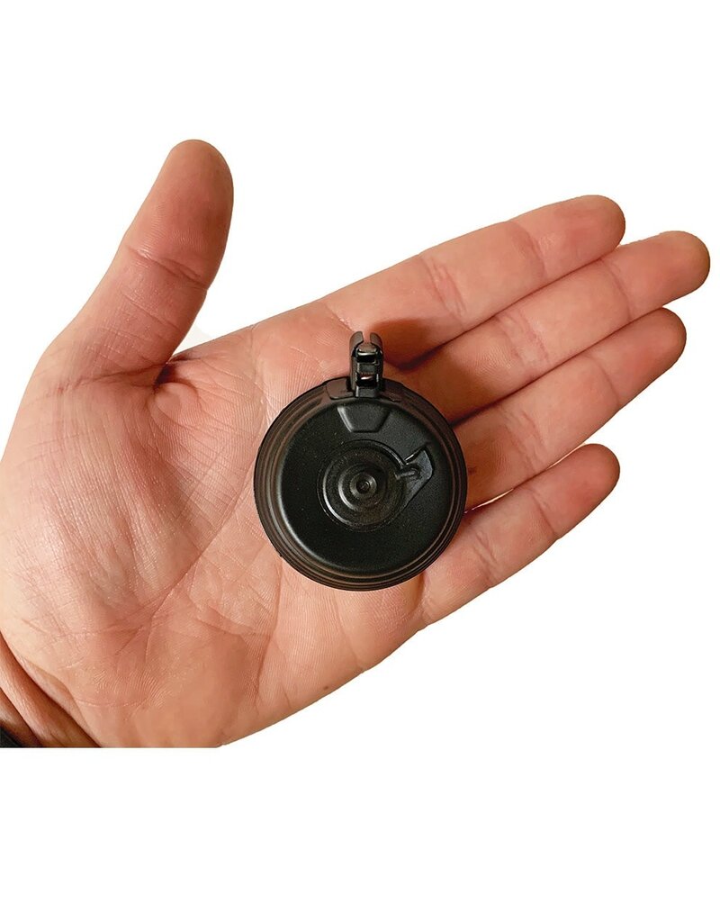 GOAT GUN GOAAK-DRUM  MINIATURE SCALE ACCESSORY AK DRUM MAGAZINE (BLACK)