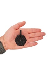 GOAT GUN GOA60-DRUM MINIATURE SCALE ACCESSORY 60 ROUND AR15 DRUM MAGAZINE (BLACK)