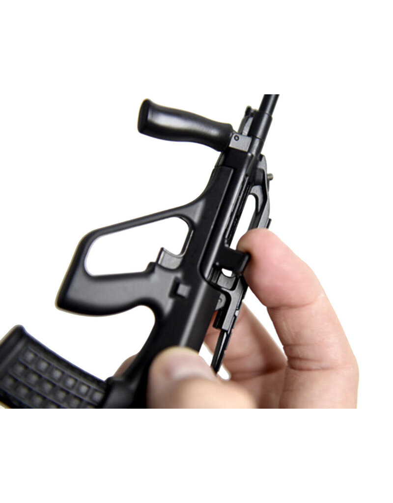 GOAT GUN GOABP-BLACK  MINIATURE 1/3 SCALE DIE-CAST BULLPUP MODEL KIT (BLACK)