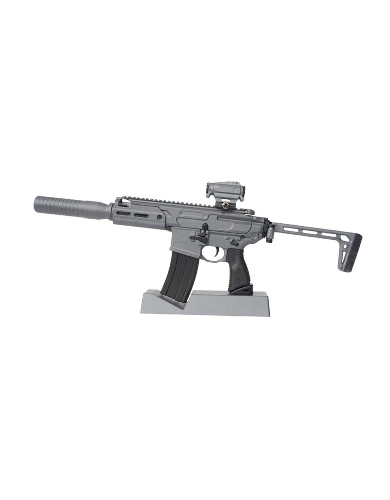 GOAT GUN GOAMCX-GREY  MINIATURE 1/3 SCALE DIE-CAST SIG SAUER MCX "RATTLER" MODEL KIT (GREY)
