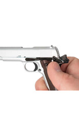 GOAT GUN GOA1911-SILVER  MINIATURE 1/2.5 SCALE DIE-CAST 1911 MODEL KIT (SILVER)