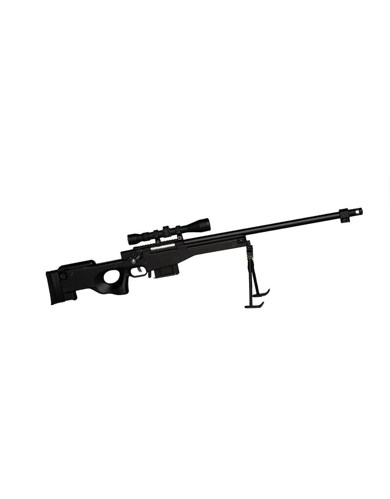 GOAT GUN GOASR-BLACK  MINIATURE 1/4 SCALE DIE-CAST AWM SR MODEL KIT (BLACK)