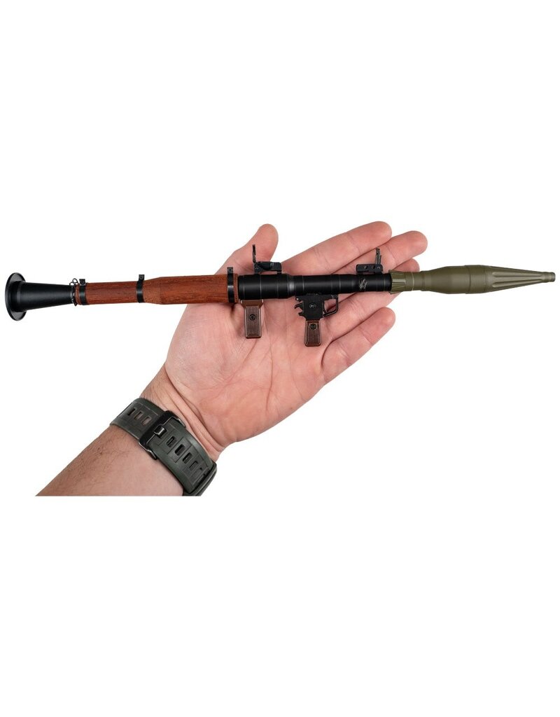 GOAT GUN GOARPG-BLACK MINIATURE 1/3 SCALE DIE-CAST RPG MODEL KIT (BLACK)