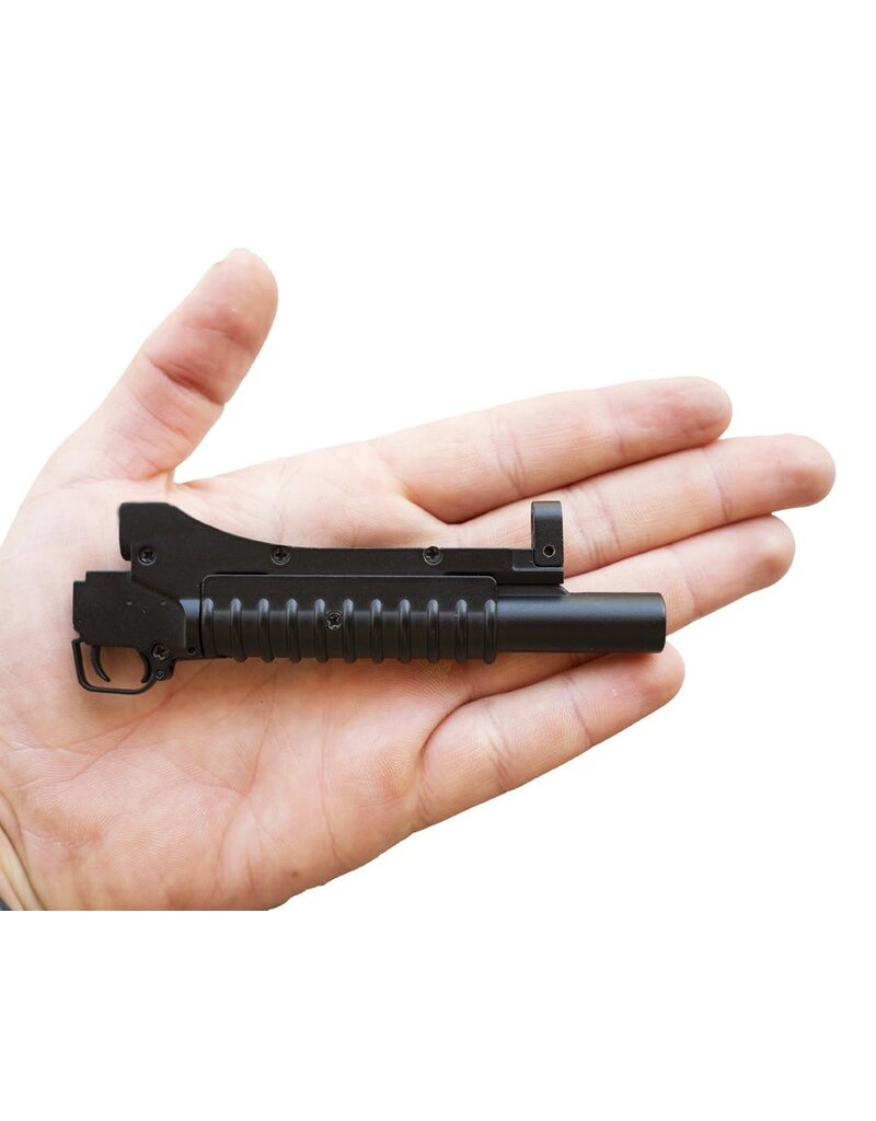 GOAT GUN GOAGREN MINIATURE SCALE ACCESSORY M203 GRENADE LAUNCHER (BLACK)