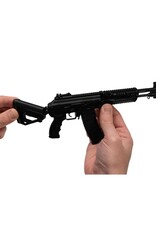 GOAT GUN GOAAK12-BLACK  MINIATURE 1/3 SCALE DIE-CAST AK12 MODEL KIT (BLACK)