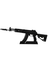 GOAT GUN GOAAK12-BLACK  MINIATURE 1/3 SCALE DIE-CAST AK12 MODEL KIT (BLACK)