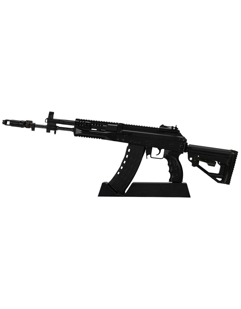 GOAT GUN GOAAK12-BLACK  MINIATURE 1/3 SCALE DIE-CAST AK12 MODEL KIT (BLACK)