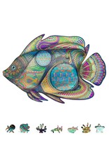 ZENCHALET ZCPTF200 TROPICAL FISH WOODEN PUZZLE, 200 PCS