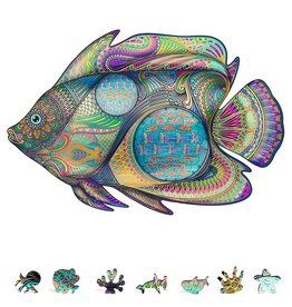 ZENCHALET ZCPTF200 TROPICAL FISH WOODEN PUZZLE, 200 PCS