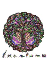 ZENCHALET ZCPTL200 TREE OF LIFE WOODEN PUZZLE, 200 PCS
