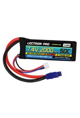 LECTRON PRO LECTRON PRO 2S LIPO 7.4V 2000MAH 50C BATTERY: EC3
