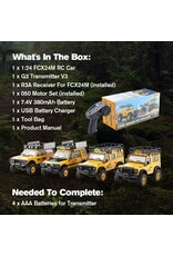 FMS MODELS FMS12491 1/24 LAND ROVER DEFENDER 90 CAMEL TROPHY EDITION