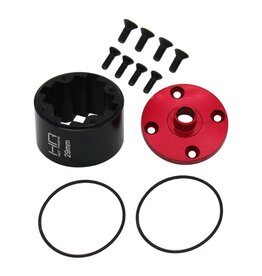 HOT RACING HRAAON11ETN02 29MM ALUMINUM MODULAR DIFFERENTIAL CARRIER CASE FOR ARRMA 6S