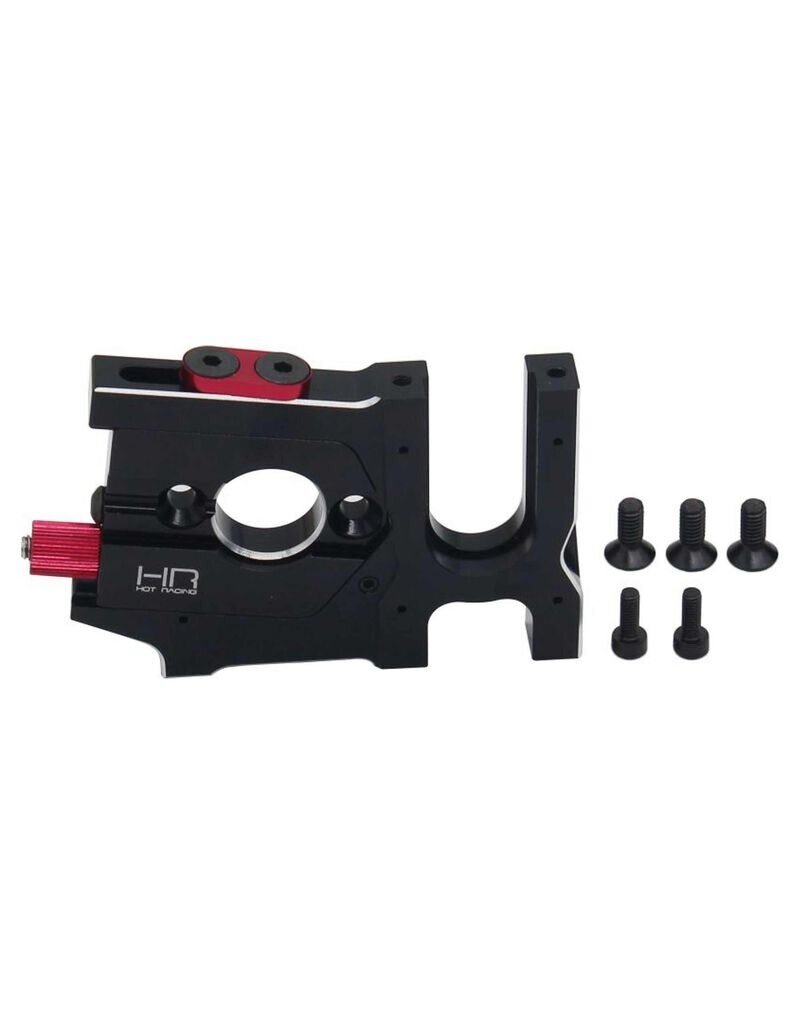 HOT RACING HRAANN38F02 ALUMINUM FINE MESH MOTOR MOUNT SET FOR ARRMA 6S V5
