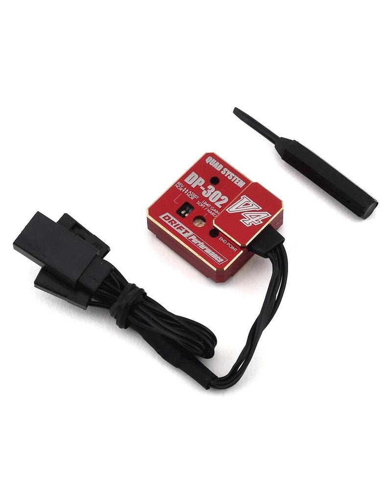 YOKOMO YOKDPP-302V4RB YOKOMO DP-302V4 DRIFT STEERING GYRO (RED)