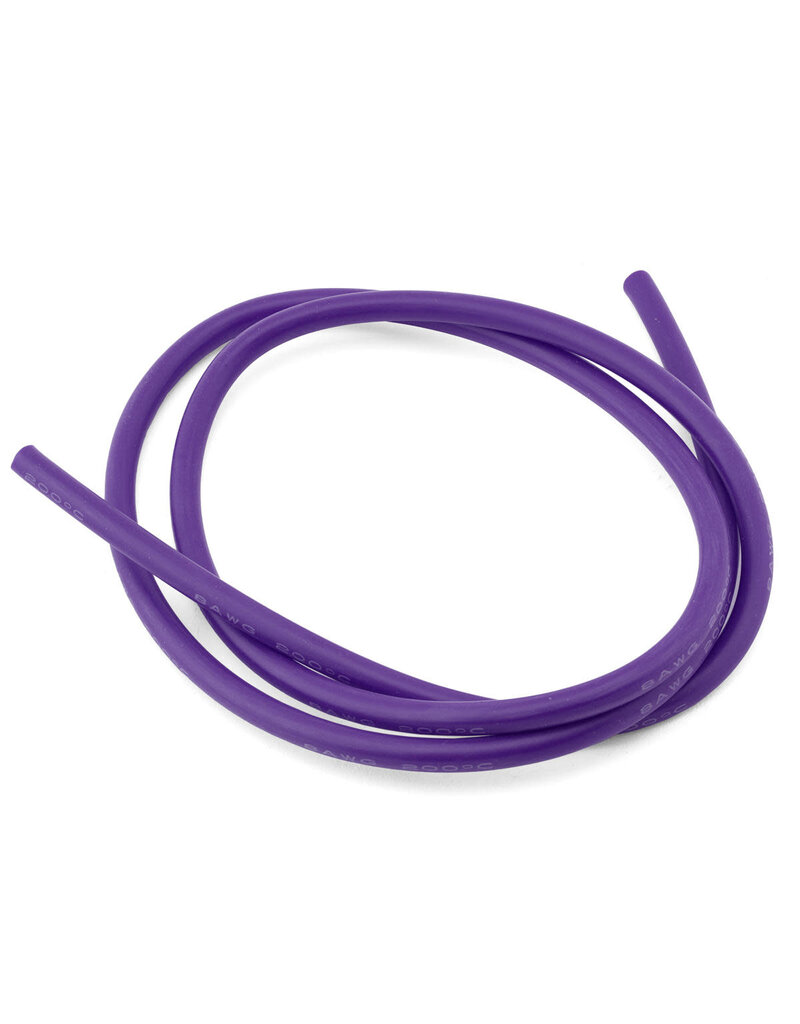 EXCELERATE XCE-0150.6 SILICONE WIRE (PURPLE) (1 METER) (8AWG)